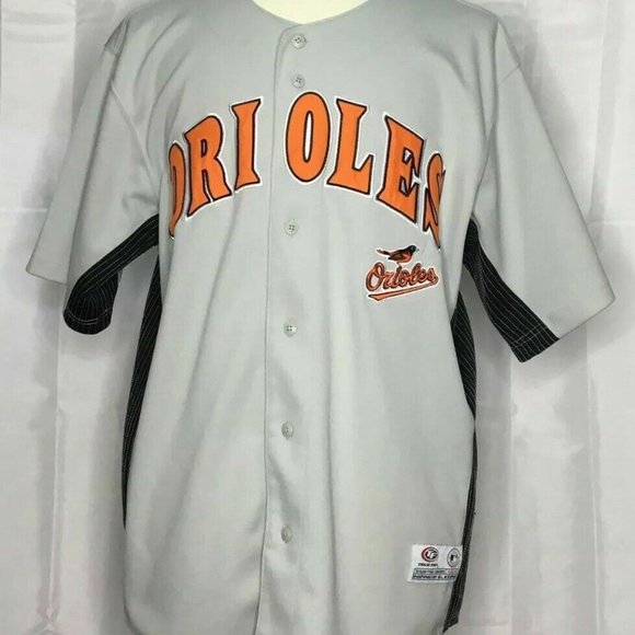 gray orioles jersey